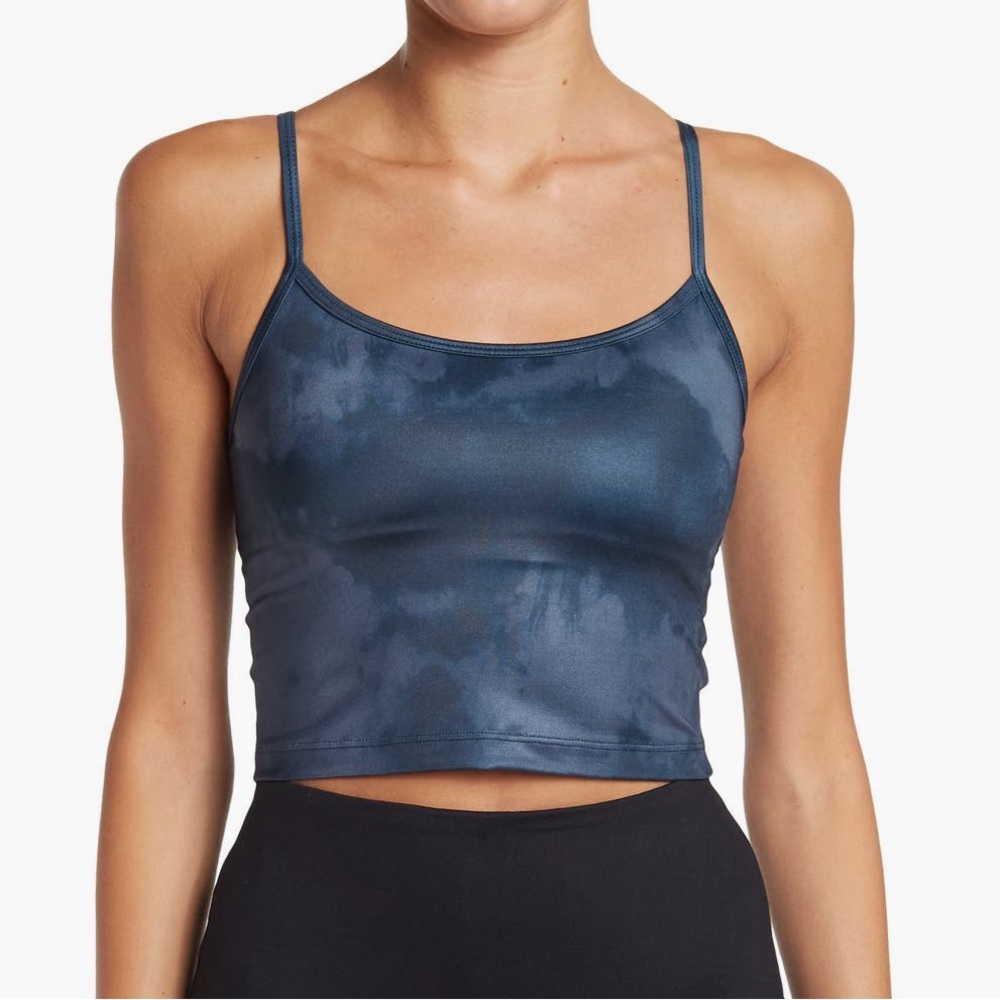 Beyond Yoga Blue Long Line Sports Bra